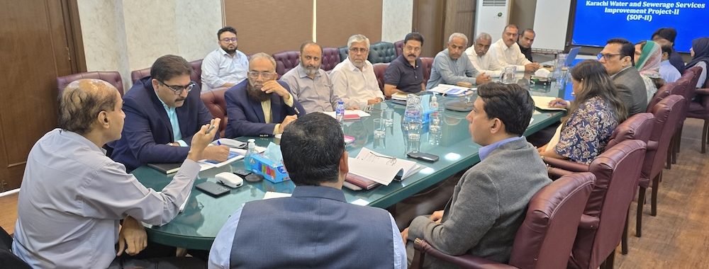Progress Review Meeting at LG Dept.