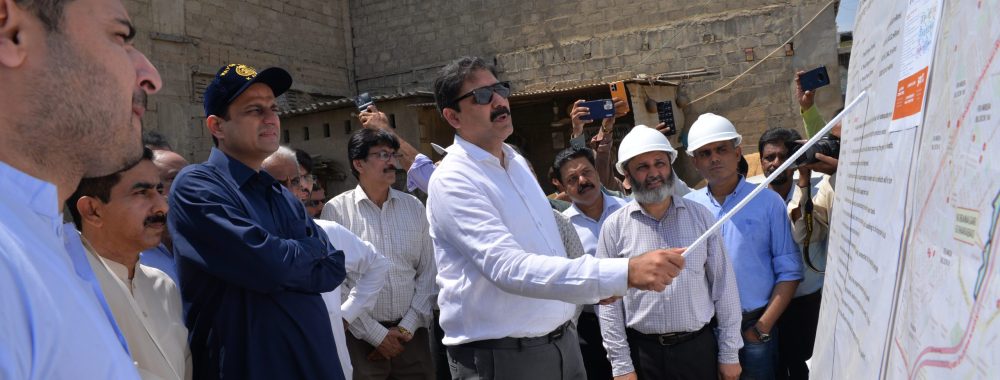 Mayor Karachi's Visit to Soba Nagar