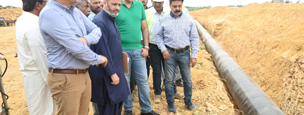 Project Director's Visit to Dhabeji Rising Main