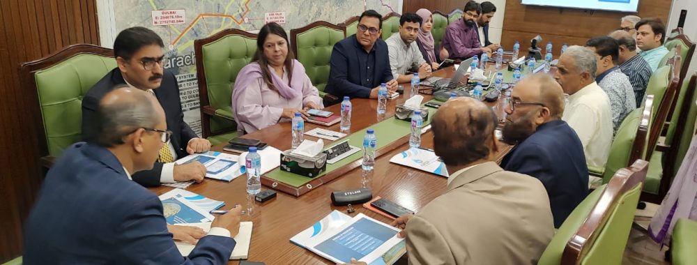 Minister LGD Chairing Meeting at PIU