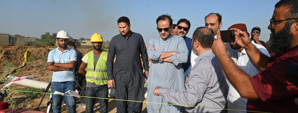Mayor Karachi visits to Old Pipri Project