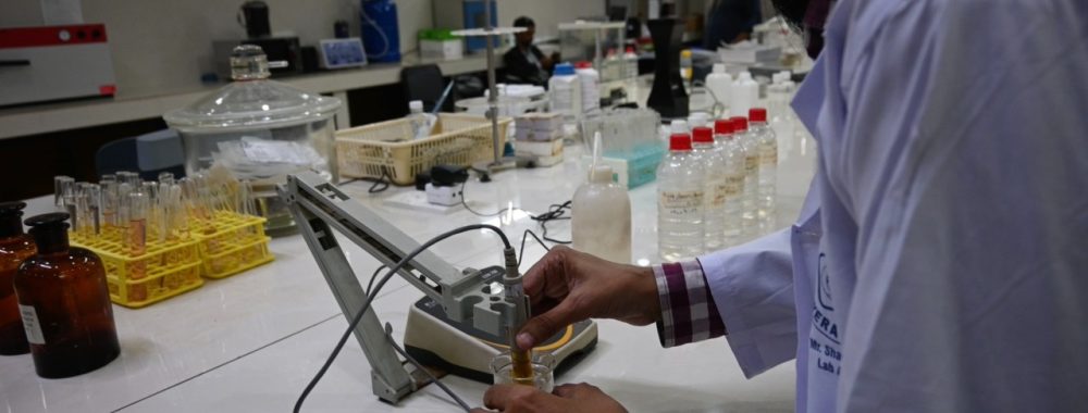 Water Quality Testing at Lab
