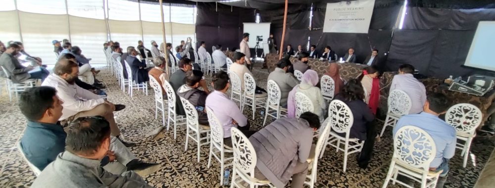Public Participation at the Public Hearing on EIA of K-IV