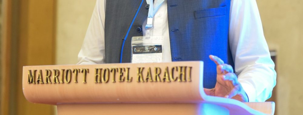 PD-KWSSIP Addressing at Karachi Water Summit