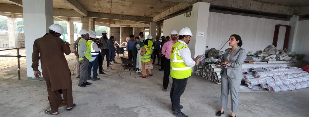 WB Team Visits CERRI Building at Karsaz