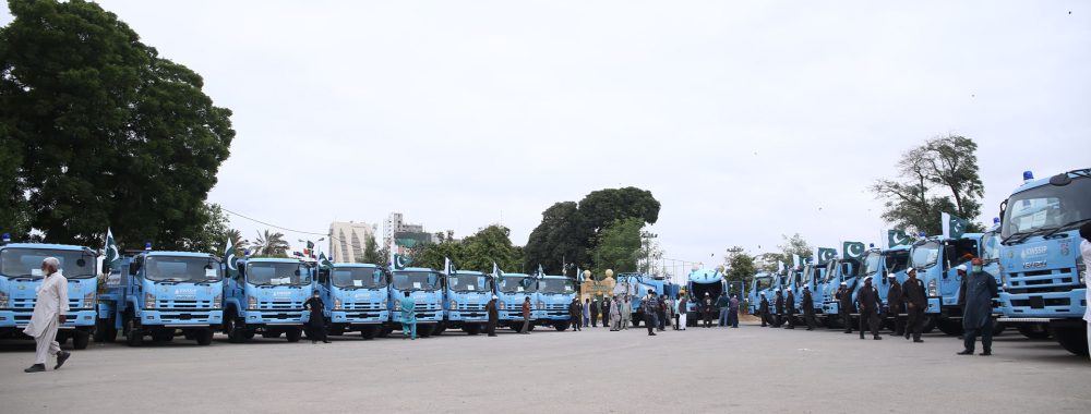 Handing Over of Jetting and Suction Machines.